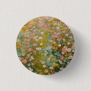 Bunte Wildblumenwiese 2 Button