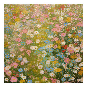 Bunte Wildblumenwiese 2 Fotodruck