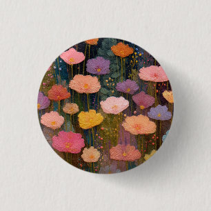 Bunte Wildblumenwiesen 3 Button