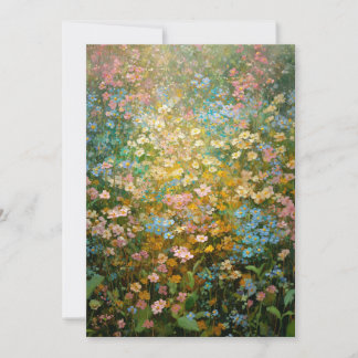 Bunte Wildblumenwiesen 3 Einladung