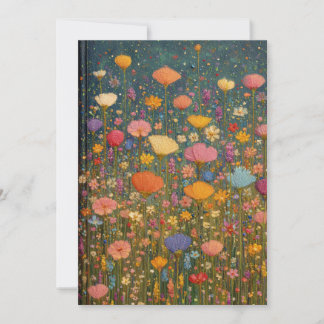 Bunte Wildblumenwiesen 3 Einladung
