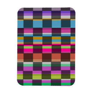 Bunte Würfel Magnet