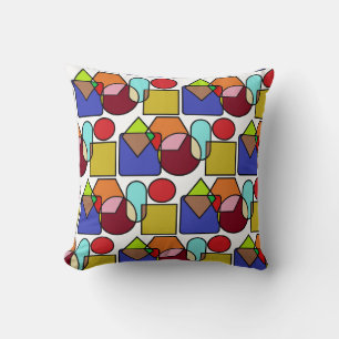 Bunte Wurfkissen mit Kreisdesign Kissen