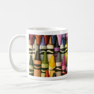 Bunte Zeichenstifte Kaffeetasse