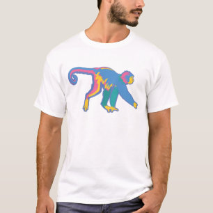 Bunter Affe T-Shirt