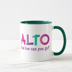 Bunter Alt, wie Tief Sie gehen kann Zitat-Geschenk Tasse
