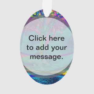 Bunter Baum der Leben-Grafik durch Amelia Carrie Ornament