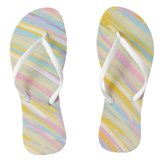 Bunter Brushstroke Flip Flops