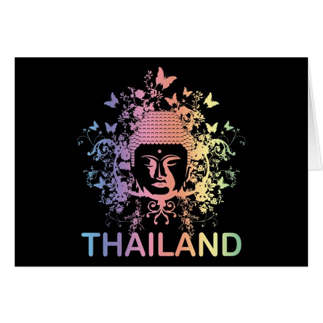 Bunter Buddha Thailand (Vorderseite (Horizontal))