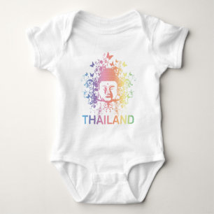 Bunter Buddha Thailand Baby Strampler