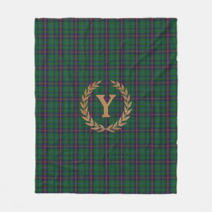 Bunter Clanjunge Tartan-Fleece-Decke Fleecedecke