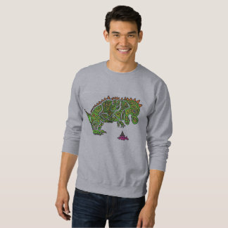 Bunter Dinosaurier Sweatshirt