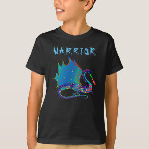 Bunter Drache, Krieger, Sammlung Kaleidoskop T-Shirt