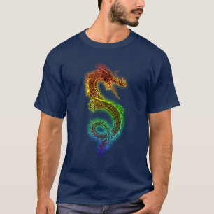 Bunter Drache T-Shirt