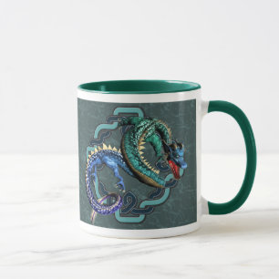 Bunter Drache Tasse