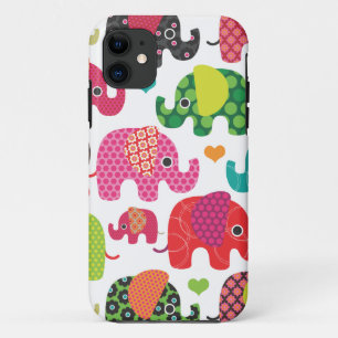 Bunter Elefant scherzt Muster iphone Fall iPhone Case-Mate iPhone Hülle