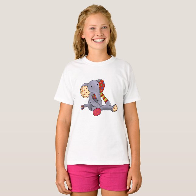 Bunter Elefant T-Shirt (Vorne ganz)