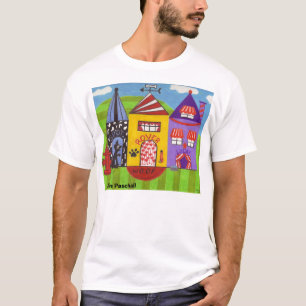 Bunter Entwurf für Tierliebhaber T-Shirt