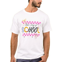 Bunter Erster Tag des T - Shirt