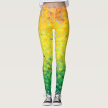 Bunter Fall-Laub-Ahorn verlässt Ombre Muster