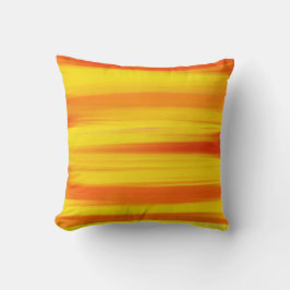 BUNTER FARBEN-REGENBOGEN abstrakte Kunst Kissen