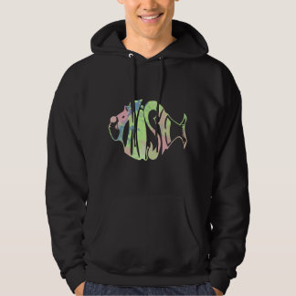 Bunter Fisch Angler Fische Fischen  Hoodie