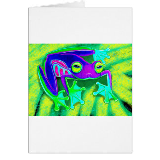 Bunter Frosch