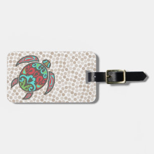 Bunter Gepäckanhänger