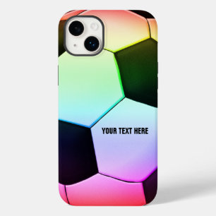 Bunter Girly Fußball des Fußball- Case-Mate iPhone Hülle