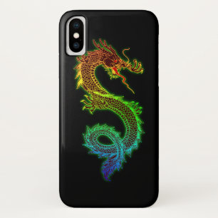 Bunter glühender Drache Case-Mate iPhone Hülle