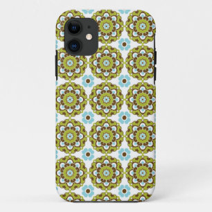Bunter grüner Muster Browns blauer iPhone 5 Kasten Case-Mate iPhone Hülle
