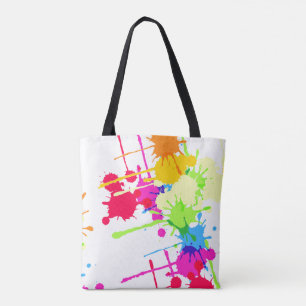 Bunter Grunge-Farben-Spritzer