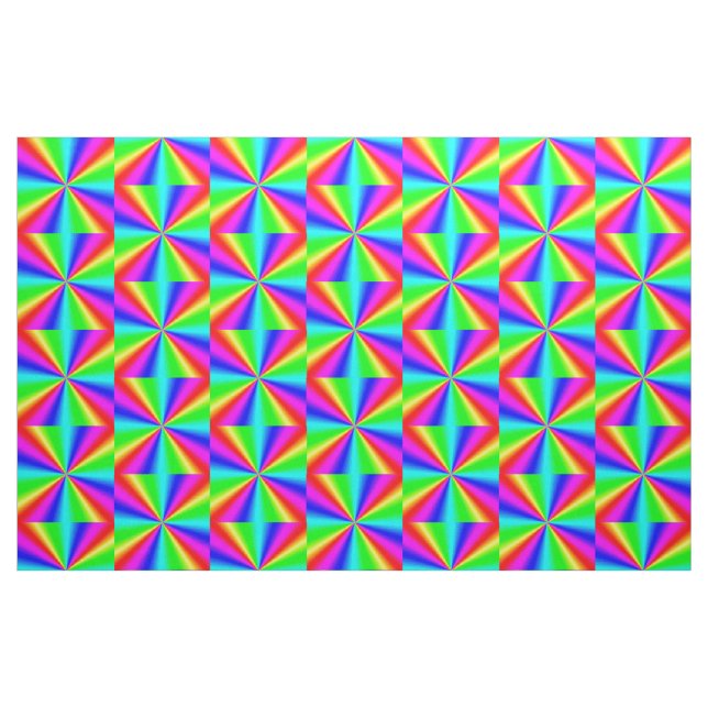 Bunter heller Regenbogen Stoff (Fat Quarter (45,7 x 55,9 cm))