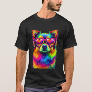Bunter Hund T-Shirt