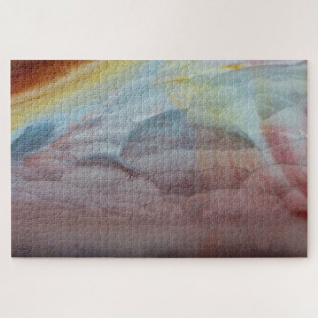 Bunter Jaspis Puzzle (Horizontal)