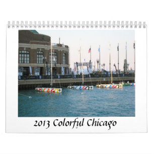 Bunter Kalender Chicagos 2013
