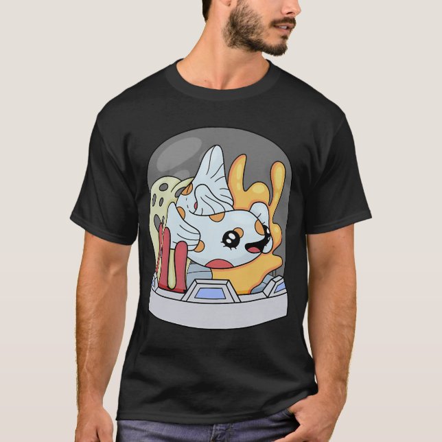 Bunter Kampffisch T-Shirt (Vorderseite)