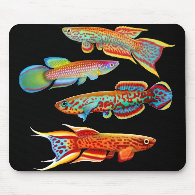 Bunter Killifish Mousepad (Vorne)
