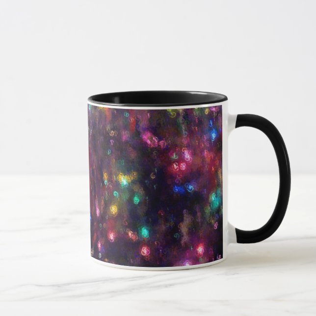 Bunter Licht-Eindruck Tasse (Rechts)