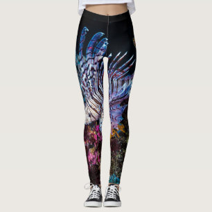 Bunter Lionfish Leggings