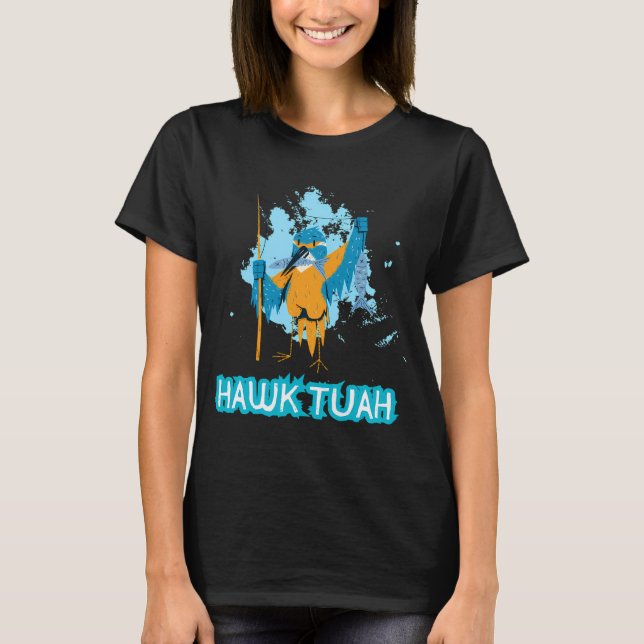 Bunter lustiger Oktopus  T-Shirt (Vorderseite)