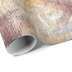 Bunter moderner hölzerner Korn-Hintergrund #29 Geschenkpapier