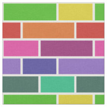 Bunter moderner Ziegelstein-geometrisches Muster