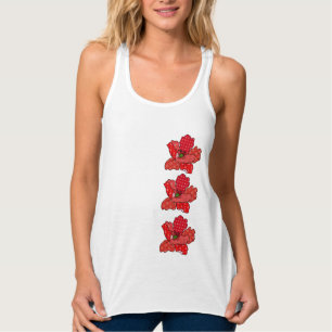 Bunter Mohn Tank Top