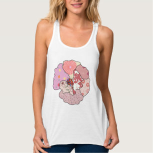 Bunter Mohn Tank Top