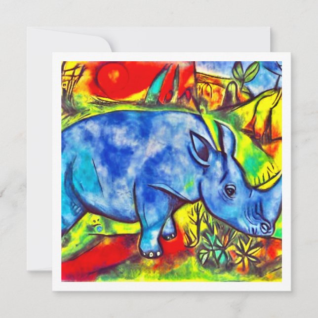 Bunter Nashorn  (Vorderseite)