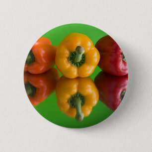 bunter Paprika Button