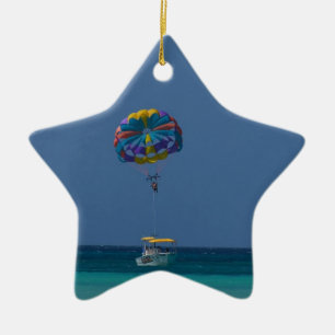 Bunter Parasailing Keramikornament