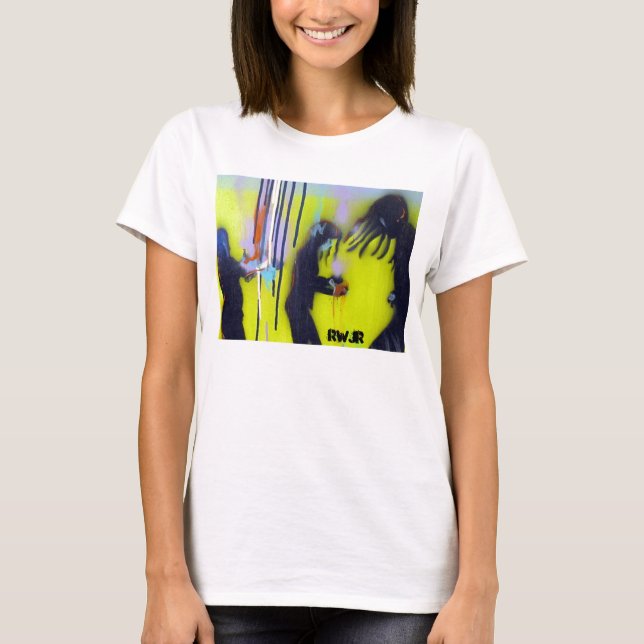 Bunter Regen T-Shirt (Vorderseite)