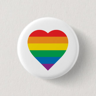 Bunter Regenbogen-Entwurf des Stolz-| Button